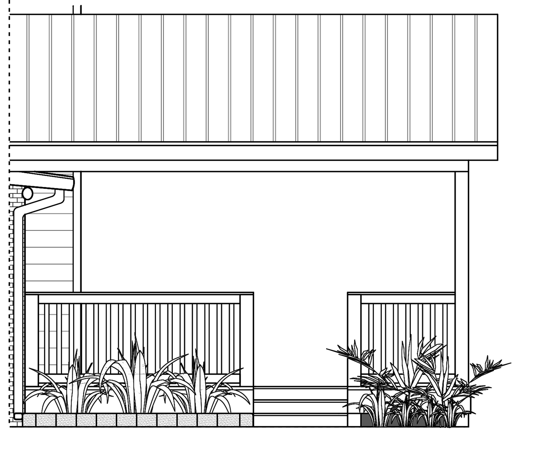 Proposed elevation