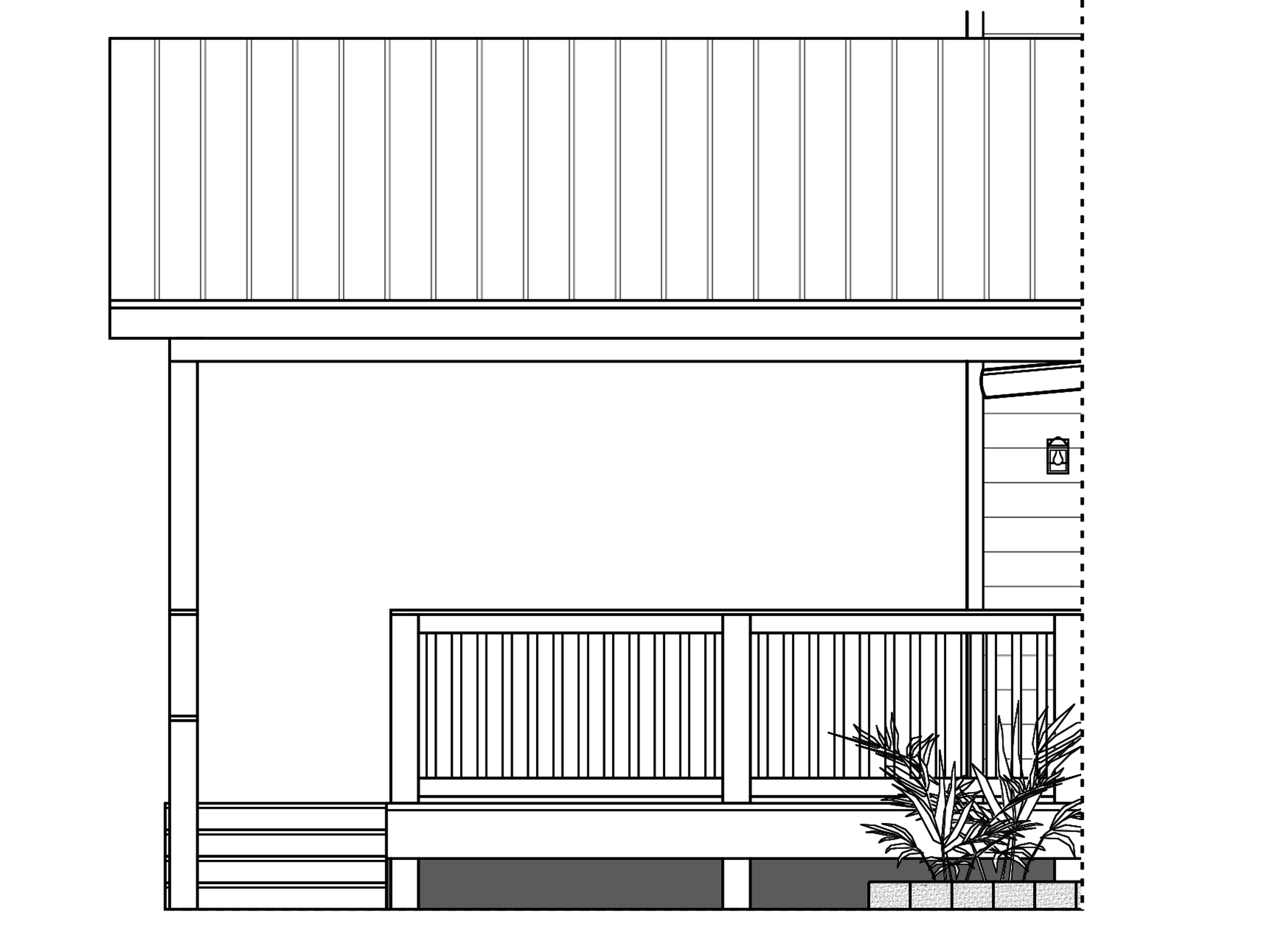 Proposed elevation