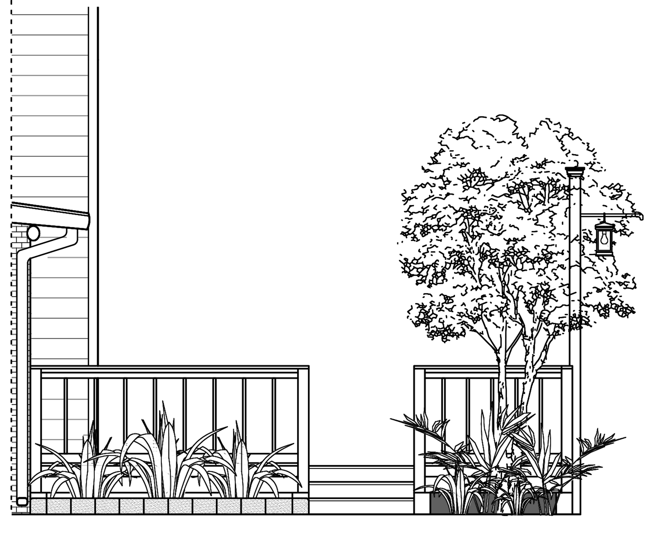 Existing elevation